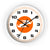Wall Clock Braniff Boeing 727 Bulkhead with Bluebird of Happiness Orange