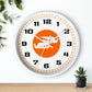 Wall Clock Braniff Boeing 727 Bulkhead with Bluebird of Happiness Orange