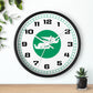 Wall Clock Braniff Boeing 727 Bulkhead with Bluebird of Happiness Green