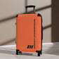 Braniff Ultra Space Jet Luggage Suitcase Braniff Alexander Girard Design End of the Plain Plane 1965 1967 Orange