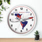 Wall Clock Braniff 707-227 El Dorado Super Jet with Route Map