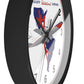 Wall Clock Braniff 707-227 El Dorado Super Jet with Route Map