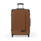 Braniff Ultra Space Jet Luggage Suitcase Braniff Alexander Girard Design End of the Plain Plane 1965 1967 Brown