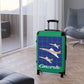 Braniff Ultra Space Jet Luggage Suitcase Concorde Green