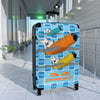 Braniff Luggage Suitcase EOTPP End of the Plain Plane Boeing 727 Fleet on BI Square Logo 1966