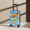 Braniff Luggage Suitcase EOTPP End of the Plain Plane Boeing 727 Fleet on BI Square Logo 1966