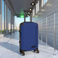 Braniff Ultra Space Jet Luggage Suitcase Braniff Alexander Girard Design End of the Plain Plane 1965 1967 New Dark Blue