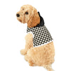 Pet Hoodie Dog Cat Shirt Coat Braniff Alexander Girard Design Black Gray Check