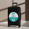 Braniff Luggage Suitcase EOTPP End of the Plain Plane Boeing 727 Circle Logo 1965 Turquoise