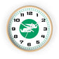 Wall Clock Braniff Boeing 727 Bulkhead with Bluebird of Happiness Green