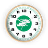 Wall Clock Braniff Boeing 727 Bulkhead with Bluebird of Happiness Green