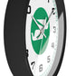 Wall Clock Braniff Boeing 727 Bulkhead with Bluebird of Happiness Green