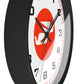 Wall Clock Braniff Boeing 727 Bulkhead with Bluebird of Happiness Red