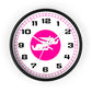 Wall Clock Braniff Boeing 727 Bulkhead with Bluebird of Happiness Pink