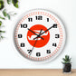 Wall Clock Braniff Boeing 727 Bulkhead with Bluebird of Happiness Red