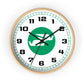 Wall Clock Braniff Boeing 727 Bulkhead with Bluebird of Happiness Green