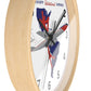 Wall Clock Braniff 707-227 El Dorado Super Jet with Route Map