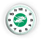 Wall Clock Braniff Boeing 727 Bulkhead with Bluebird of Happiness Green
