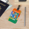 Luggage Tag Personalized Two Tone Boeing 720 1971