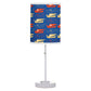Round Table Lamp with Shade Multiple Logos