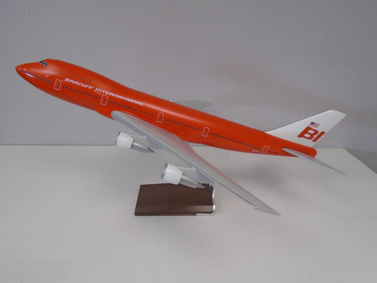 Braniff PacMin Boeing 747-127 N601BN Model