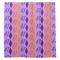 Shower Curtain Braniff Wolf Gordon Design BI Logo Cool Wavy