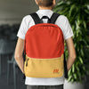 Backpack Braniff Two Tone Red over Tan/Aztec Gold Two Tone Color Scheme 1971