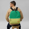 Backpack Braniff Two Tone Green over Olive Green Color Scheme 1971