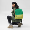 Backpack Braniff Two Tone Green over Olive Green Color Scheme 1971