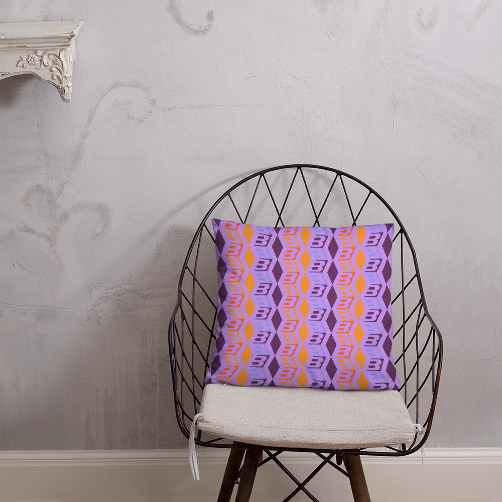 Pillow or Lumbar Bar Pillow Braniff DFW Wallpaper Design Wolf Gordon for Braniff International