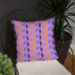 Pillow or Lumbar Bar Pillow Braniff DFW Wallpaper Design Wolf Gordon for Braniff International
