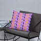 Pillow or Lumbar Bar Pillow Braniff DFW Wallpaper Design Wolf Gordon for Braniff International