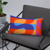 Lumbar Bar Pillow Braniff Alexander Girard Ft. Worth Room Design 1965 Multi Color