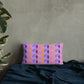 Pillow or Lumbar Bar Pillow Braniff DFW Wallpaper Design Wolf Gordon for Braniff International