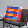 Lumbar Bar Pillow Braniff Alexander Girard Ft. Worth Room Design 1965 Multi Color