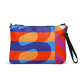 Crossbody Purse Bag Luggage Braniff Ft. Worth Room BI Logo 1968 and Braniff Alexander Girard Design Check