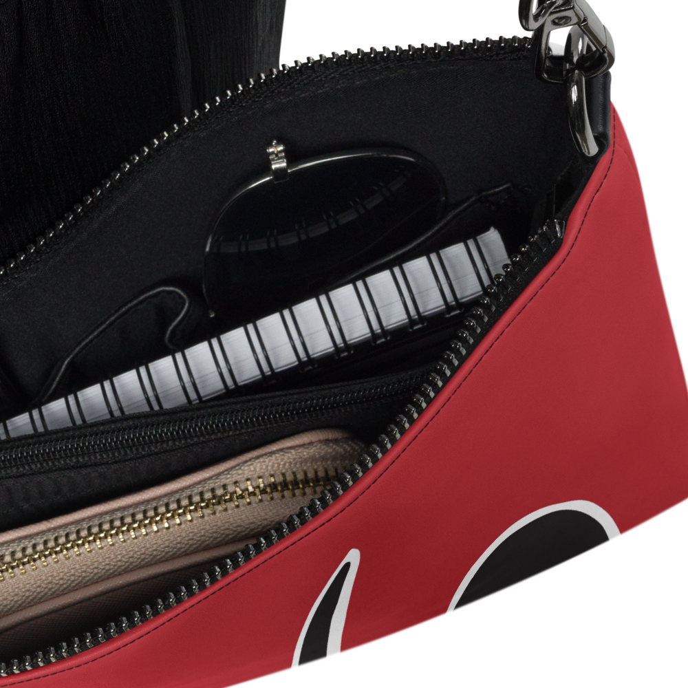 Crossbody Purse Bag Luggage Braniff Flying Colors of South America 1973