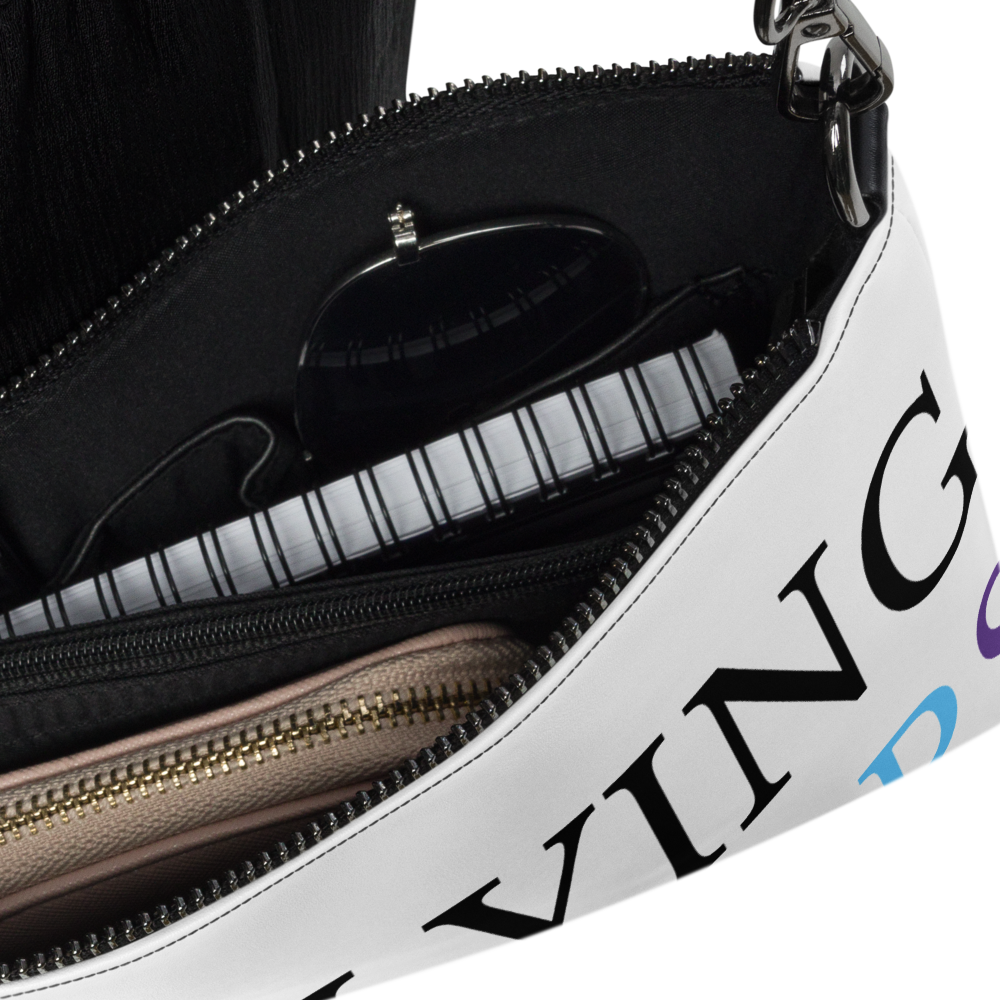 Crossbody Purse Bag Luggage Braniff Flying Colors of the World