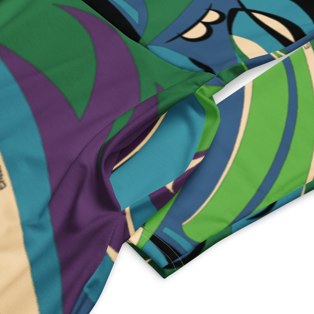 Dress Long Sleeve Women's Braniff Emilio Pucci Design 1974 Classic Collection Blue Turquoise