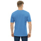 Shirt Short Sleeve Men's Women's Braniff Hawaii BI Logo Blue Dark Blue