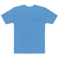 Shirt Short Sleeve Men's Women's Braniff Hawaii BI Logo Blue Dark Blue
