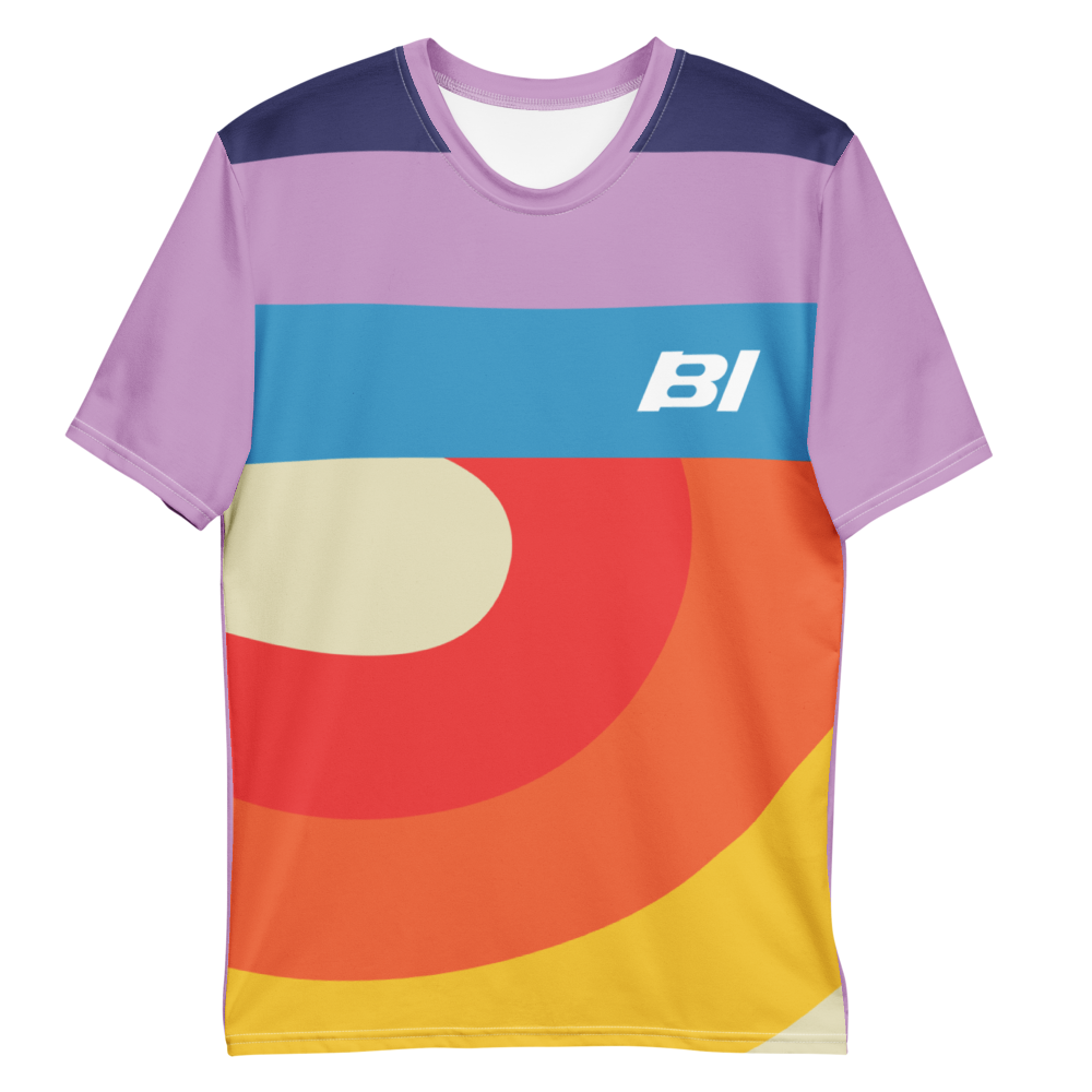 Shirt Short Sleeve Men's Women's Braniff DFW Swirl BI Logo