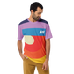 Shirt Short Sleeve Men's Women's Braniff DFW Swirl BI Logo