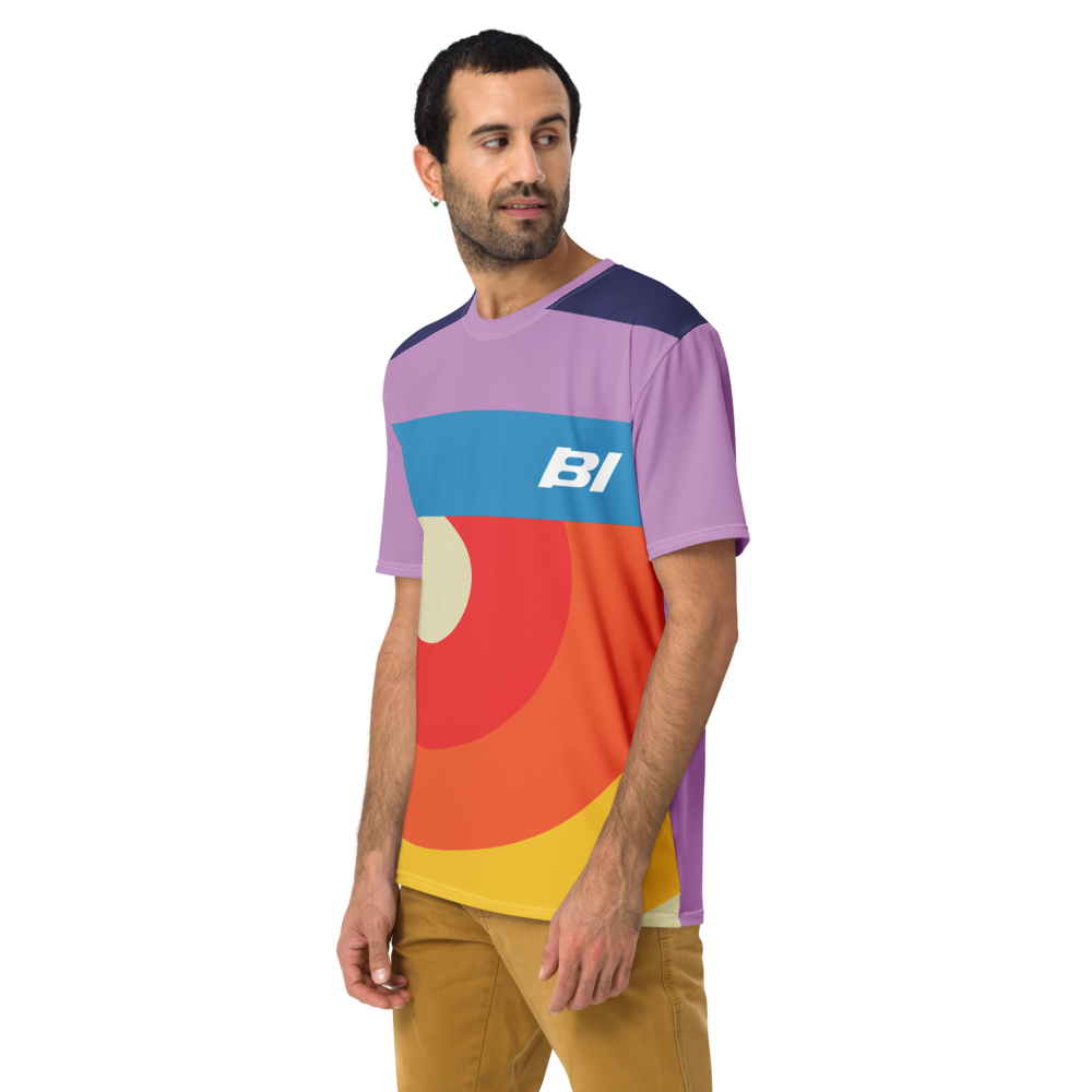 Shirt Short Sleeve Men's Women's Braniff DFW Swirl BI Logo