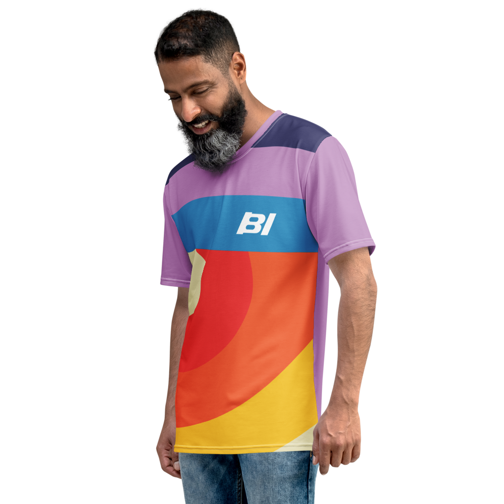 Shirt Short Sleeve Men's Women's Braniff DFW Swirl BI Logo