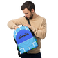 Backpack Braniff Boeing 727 Two Tone 1971 Blue