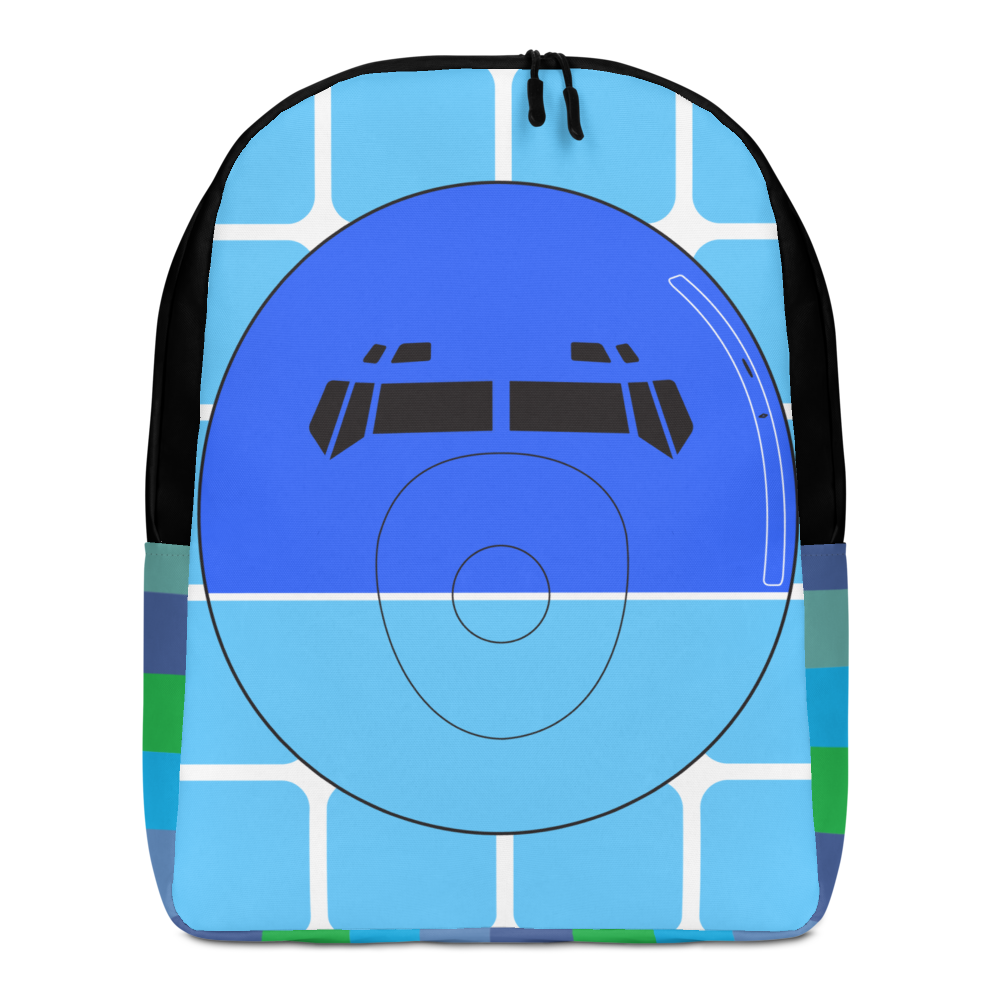 Backpack Braniff Boeing 727 Two Tone 1971 Blue