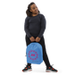 Backpack Braniff Circle of Braniff Boeing 707 Jets Pink Blue
