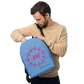 Backpack Braniff Circle of Braniff Boeing 707 Jets Pink Blue