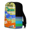 Backpack Braniff Coming Soon to Every Braniff City Boeing 727 Two Tone 1971 Green